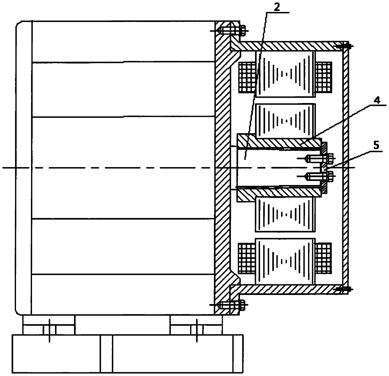 Installation method of water injection pump station and corresponding motor and water injection pump integrated unit