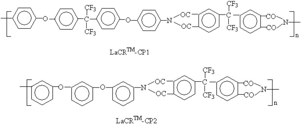 HQDA type bisphenol A tetramine branched polyimide resin film and preparation method thereof