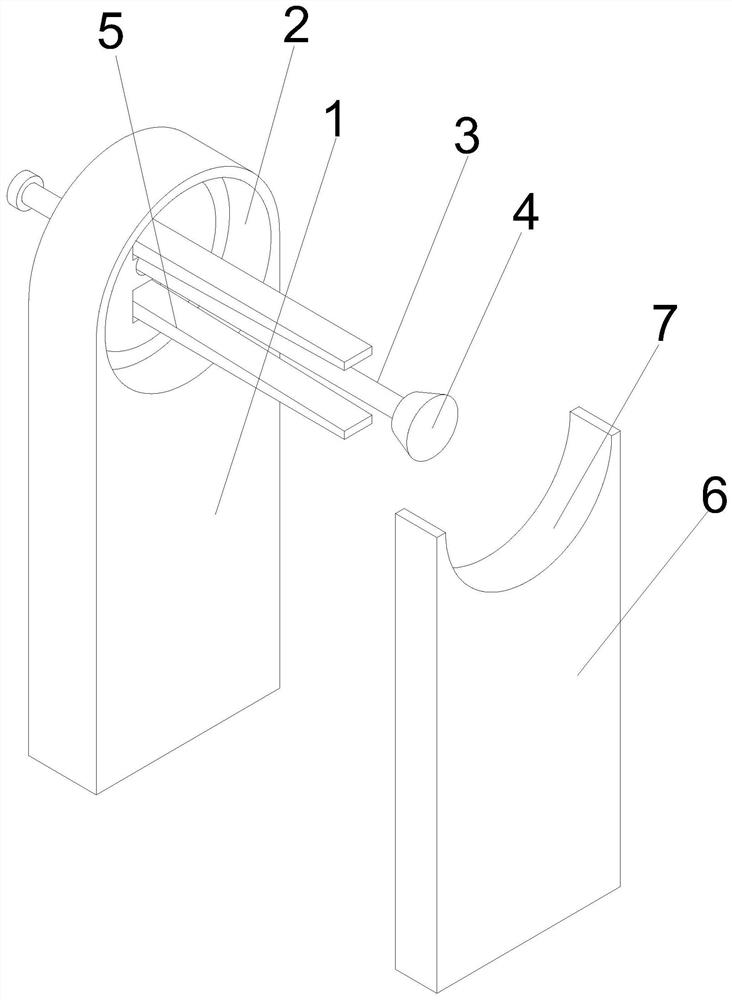 Street lamp pole welding tool