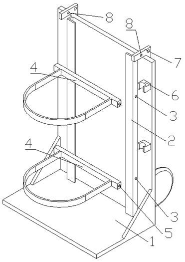 Underground latex paint spraying device