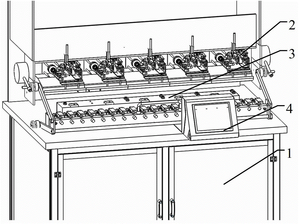 Cigarette and filter rod thermal collapse detection device for multi-channel linear smoking machine