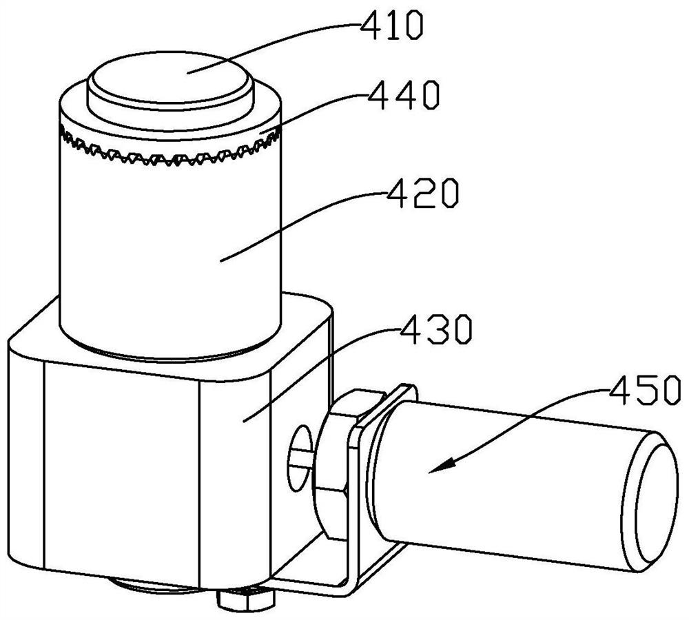 Insulating rod hot-line work mechanical arm