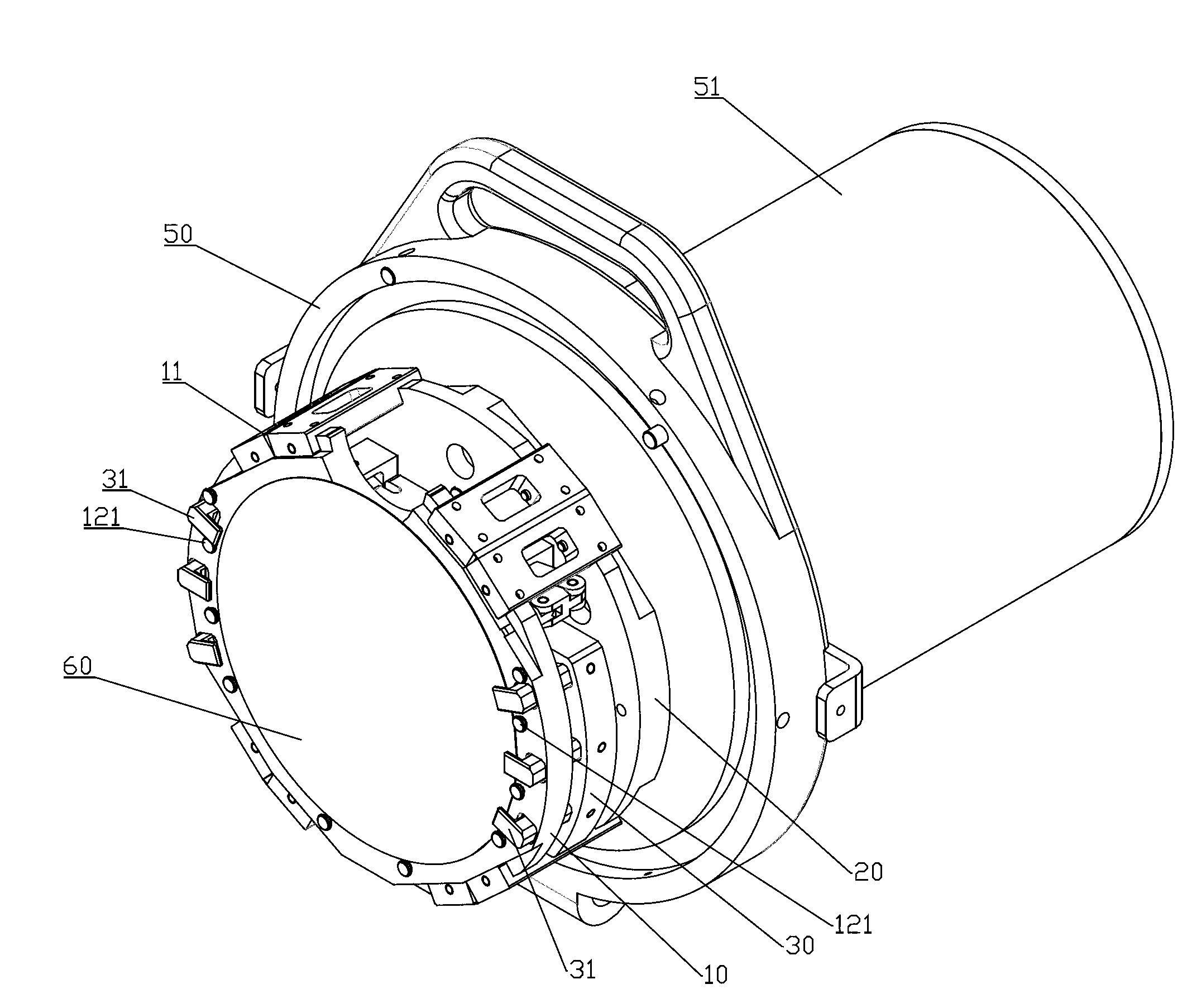 Wafer surface treatment device
