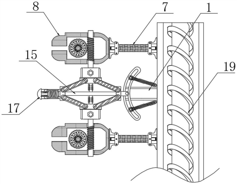 Anti-loosening placement base of wireless telephone set for consultation services