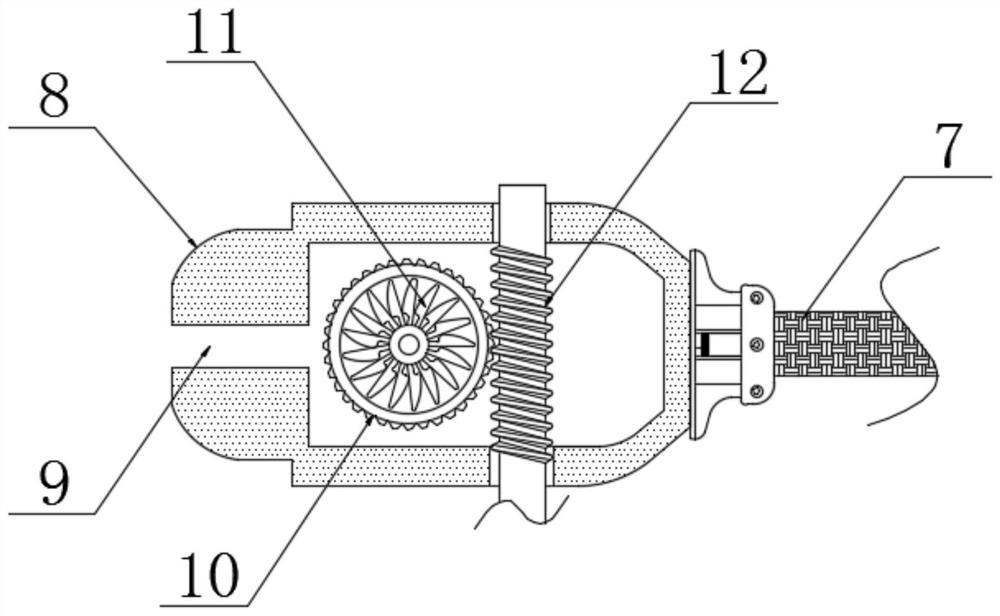 Anti-loosening placement base of wireless telephone set for consultation services