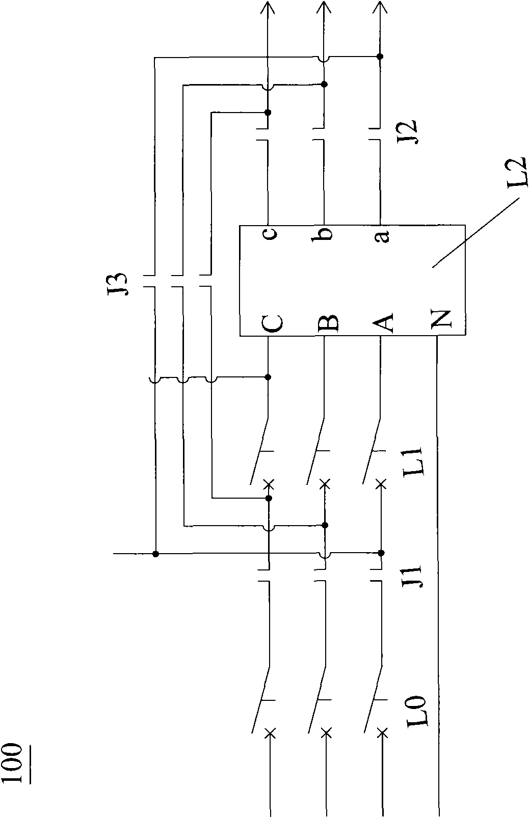 Time delay switching circuit