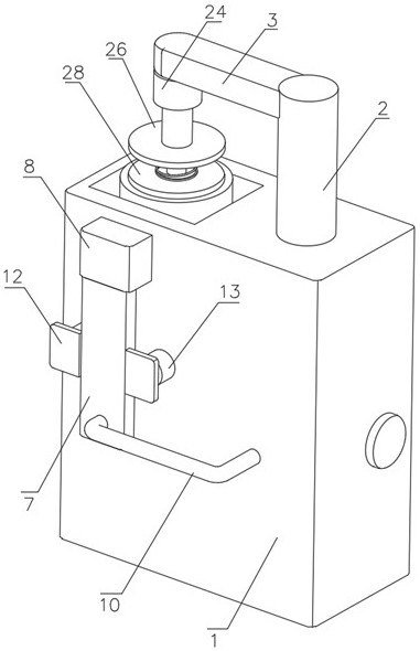 Uniform painting equipment for wooden rod material