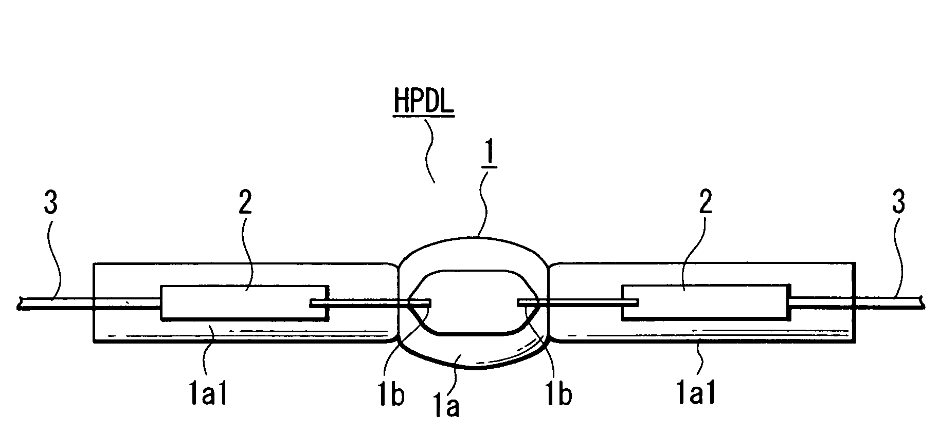 High-pressure discharge lamp, high-pressure discharge lamp lighting device and automotive headlamp apparatus