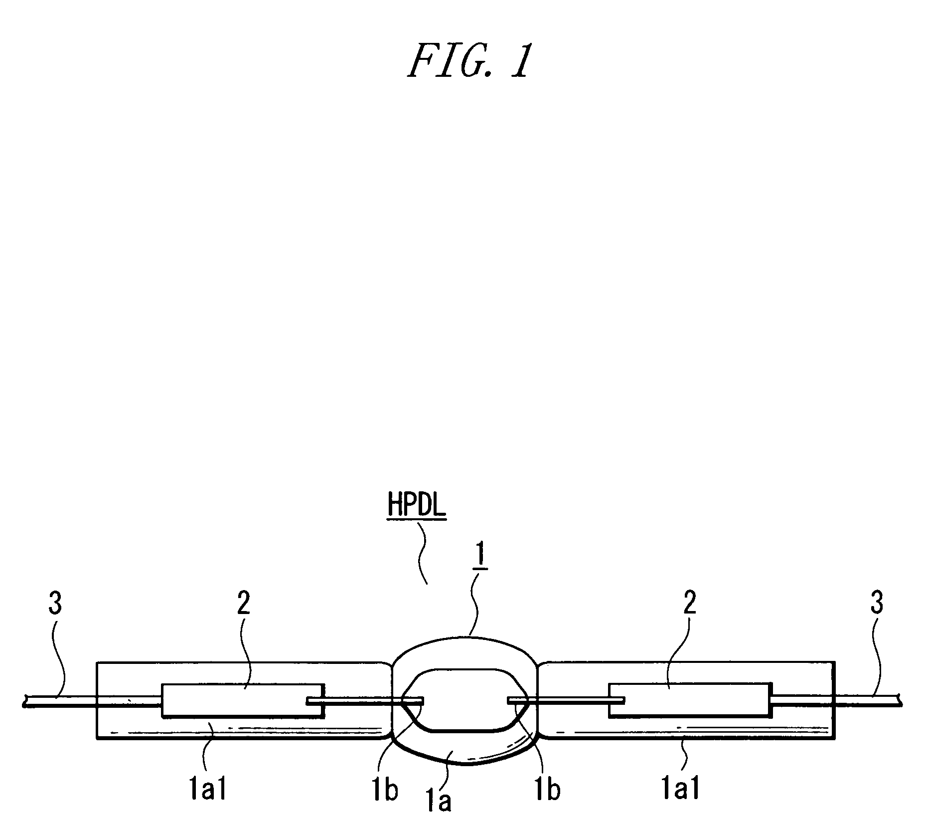 High-pressure discharge lamp, high-pressure discharge lamp lighting device and automotive headlamp apparatus