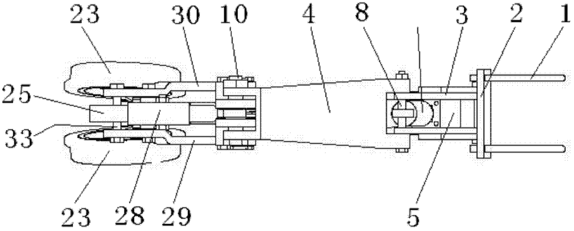 Furrowing and sowing device for separately sowing and applying fertilizer horizontally