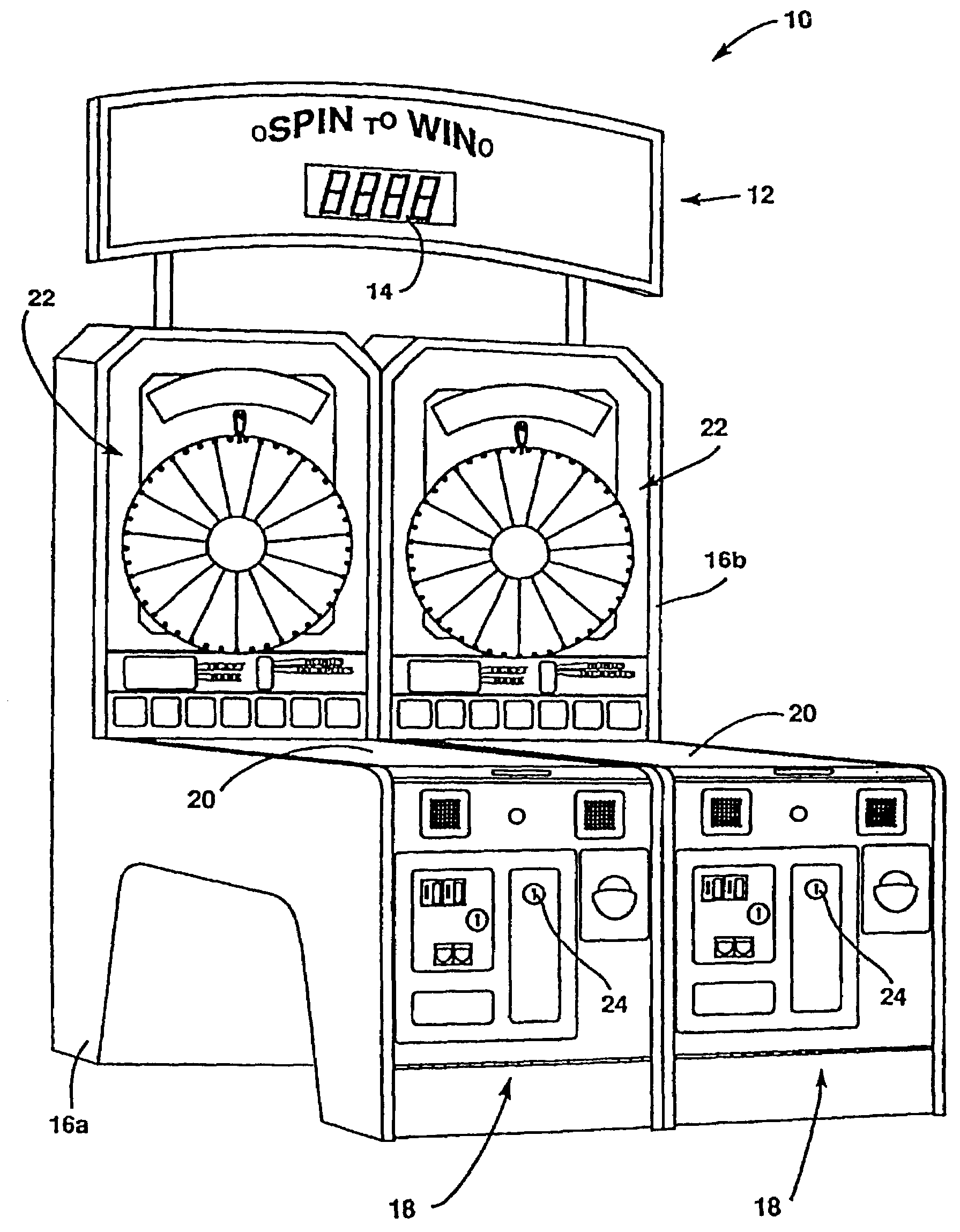 Wheel indicator and ticket dispenser apparatus