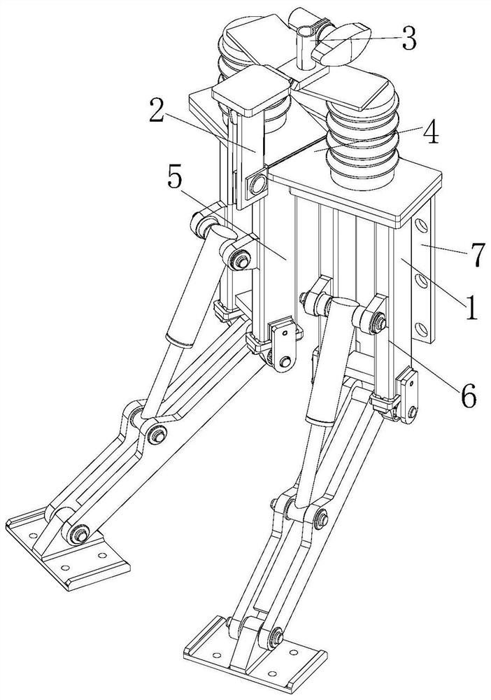 A safety grounding device for power system