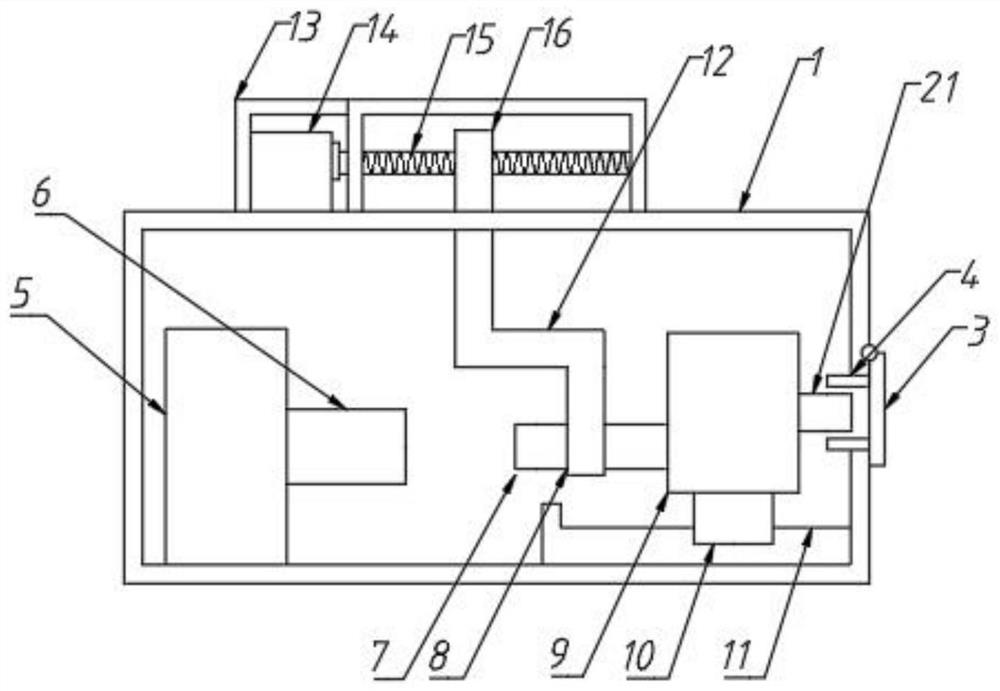 Quick access system of mobile generator car