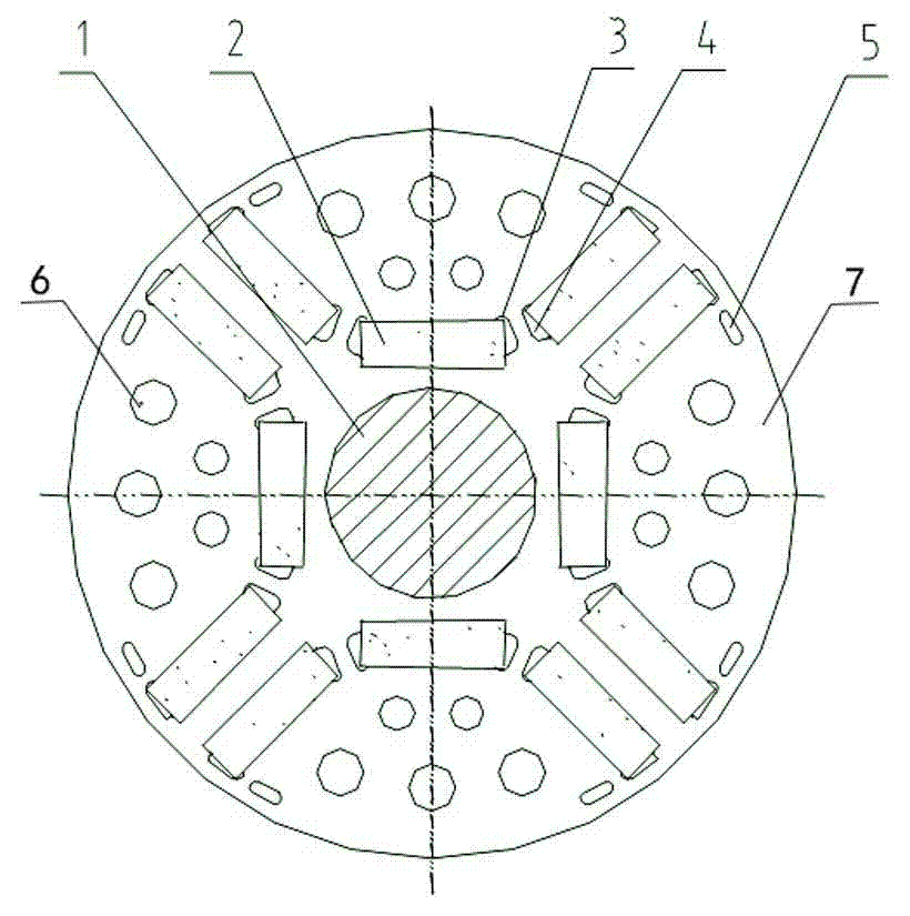 Novel rotor of permanent magnet motor