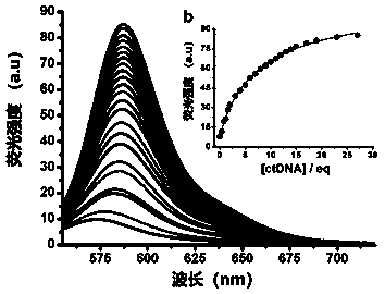 DNA (deoxyribonucleic acid) dye compound with nuclear targeting function and application