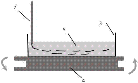 Preparation device and preparation method of graphene base bar