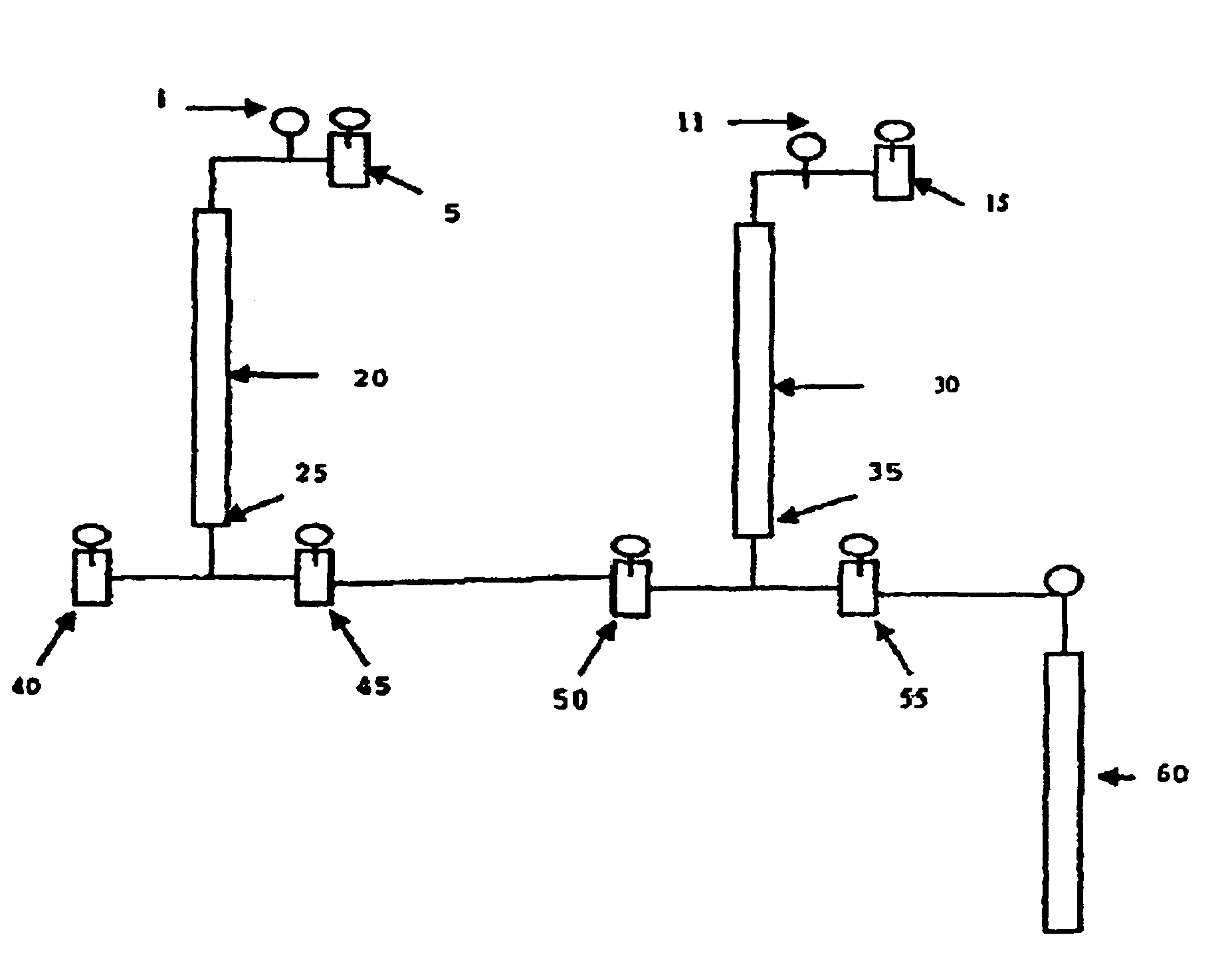 Pressurizing-depressurizing cycles for removal of contaminants in environmental samples