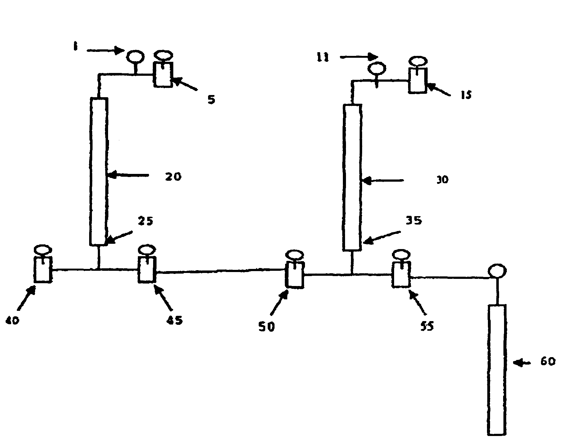 Pressurizing-depressurizing cycles for removal of contaminants in environmental samples