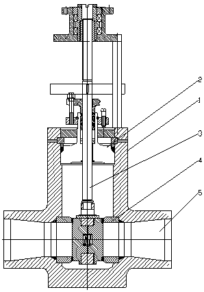 A parallel gate valve