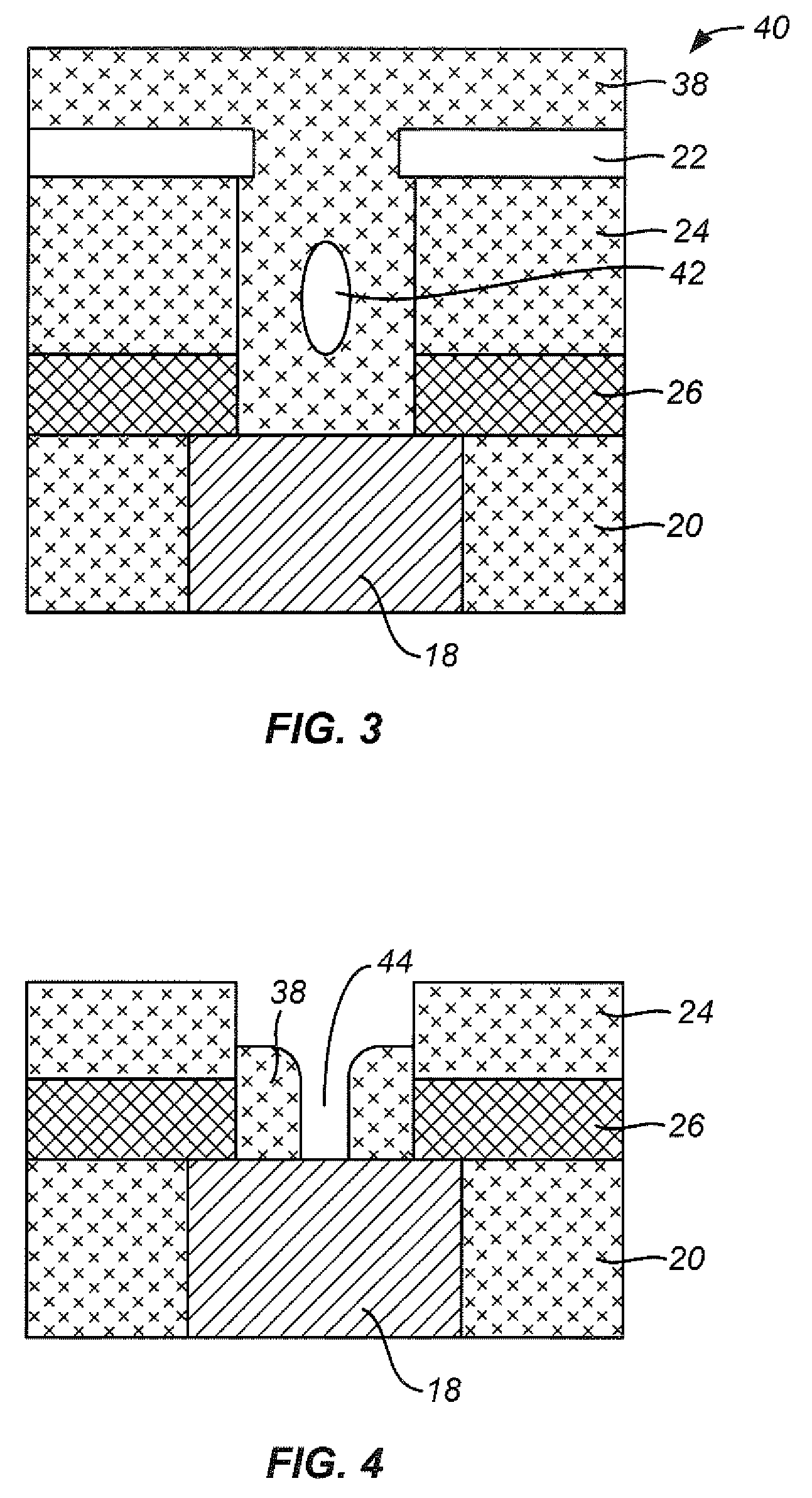 Method for making a self-converged void and bottom electrode for memory cell