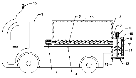 Snowmelt splashing device for highway maintenance