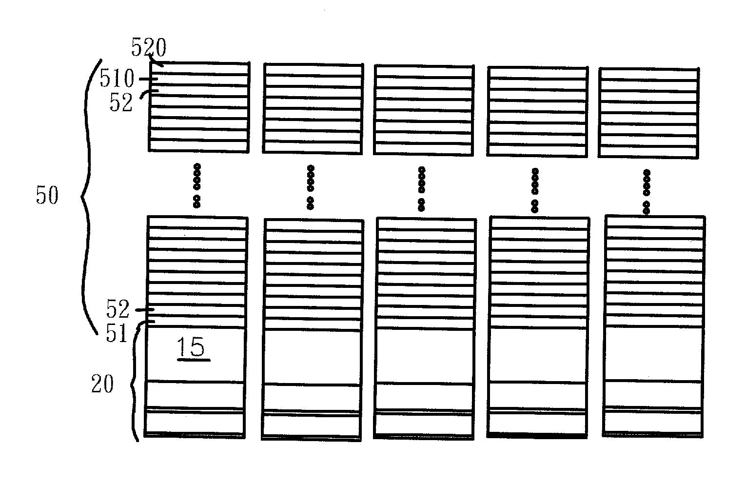 Method of Wafer Level Purifying Light Color Emitting from a Light Emitting Semiconductor Wafer
