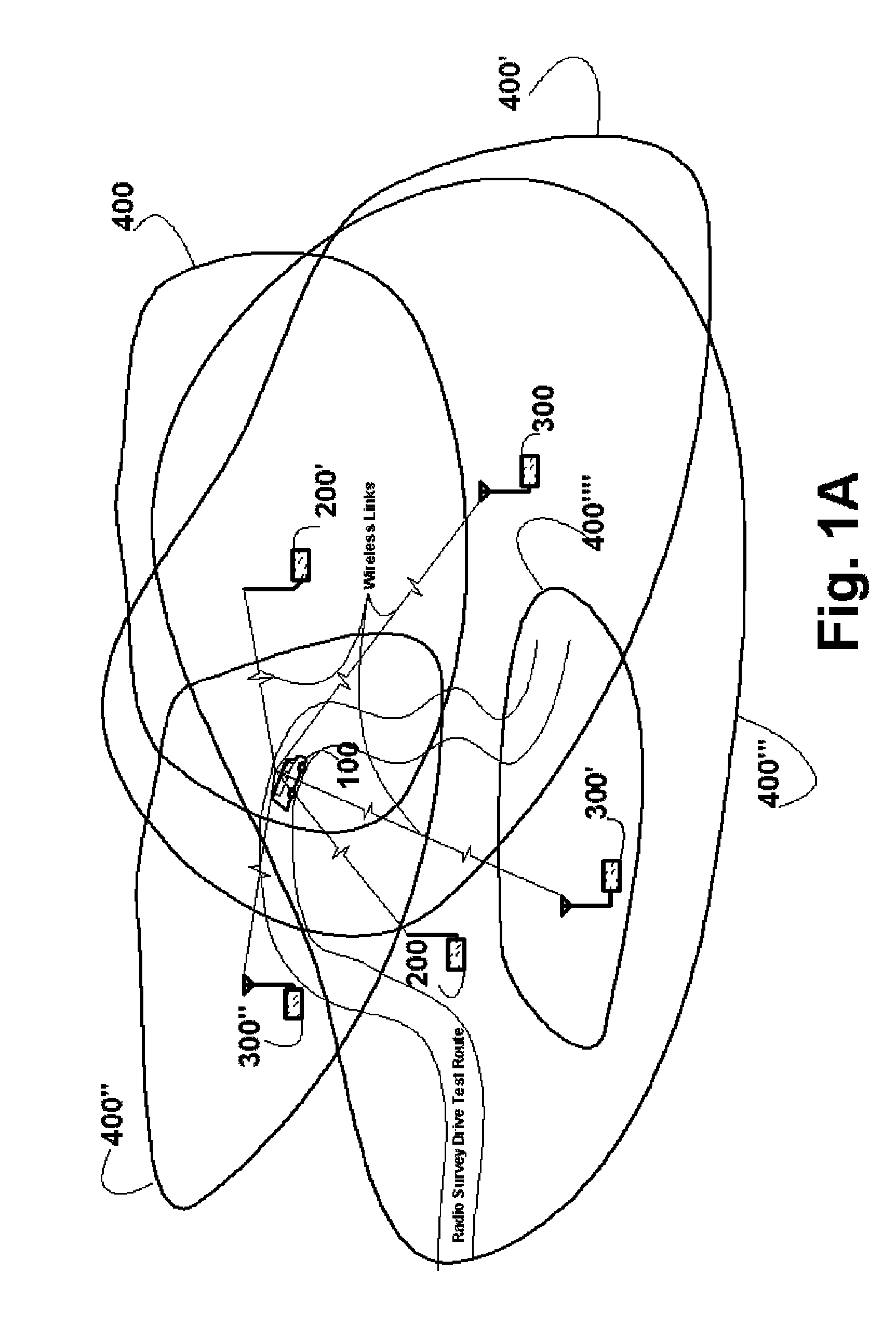 System and method for point to multipoint radio survey