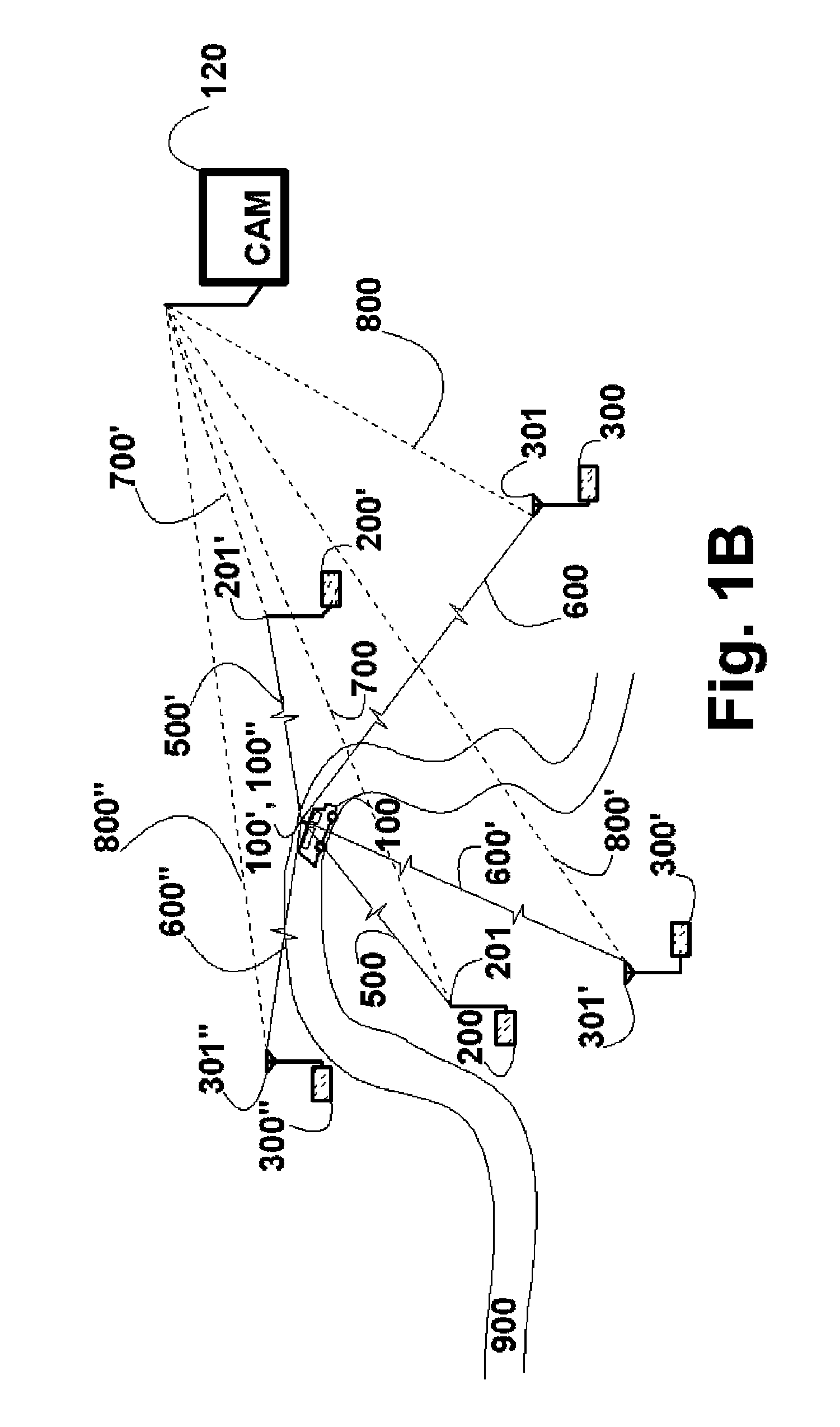 System and method for point to multipoint radio survey