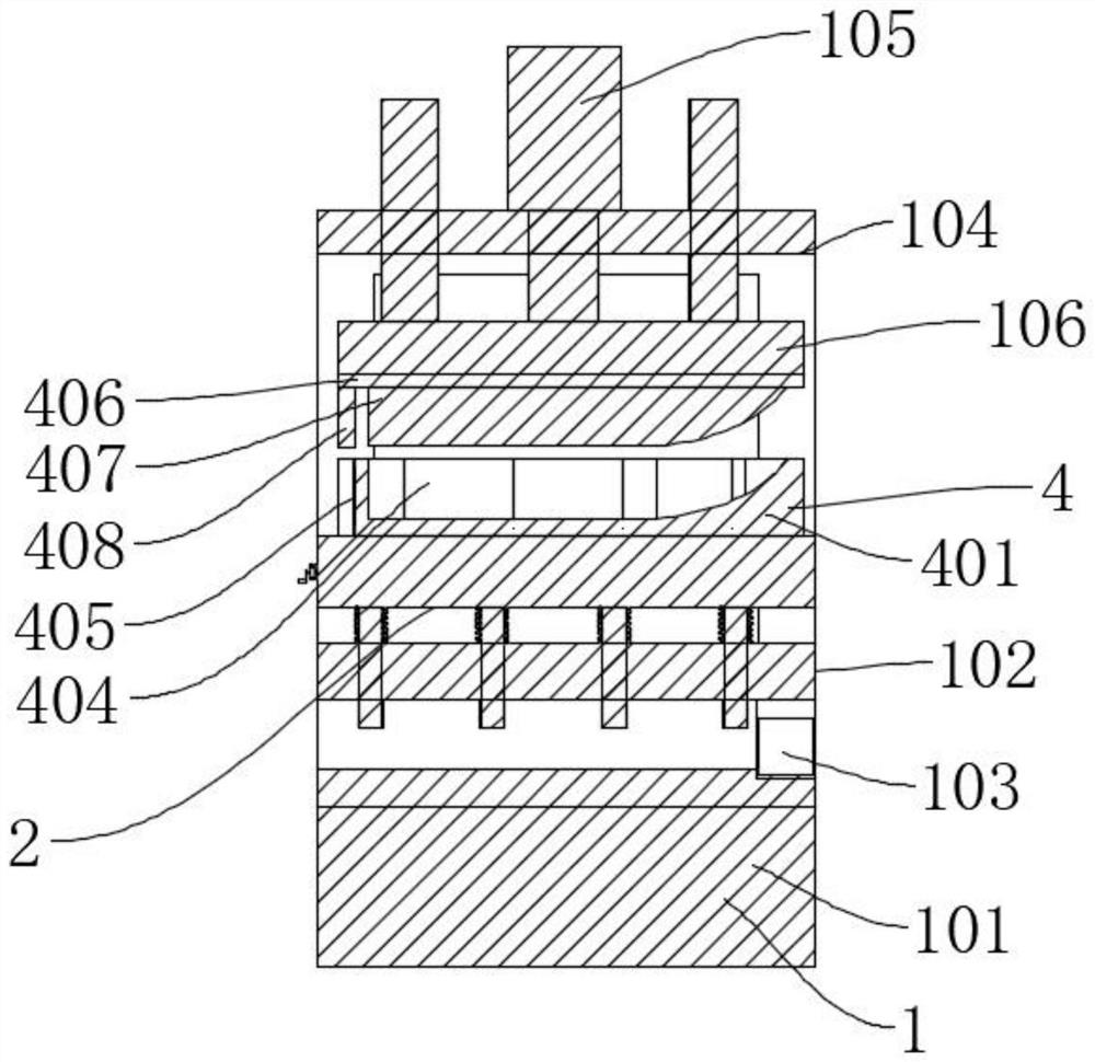 Forming device for spacecraft fairing production