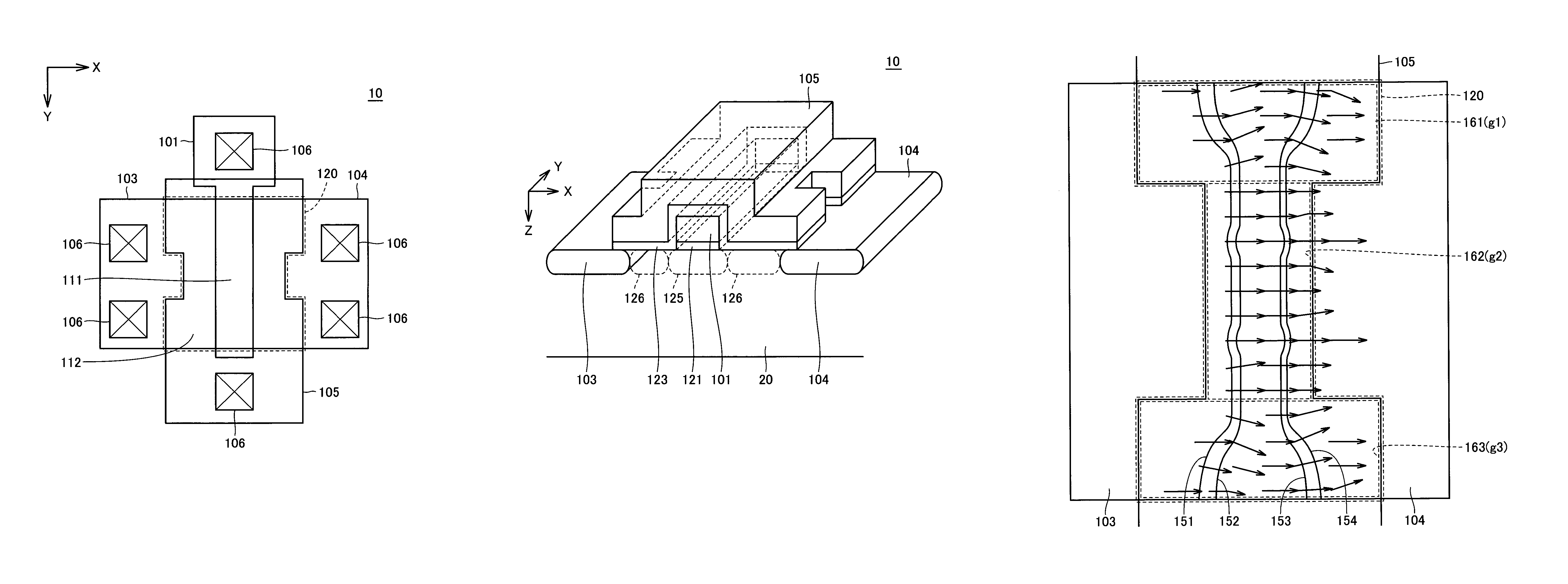Semiconductor device allowing modulation of a gain coefficient and a logic circuit provided with the same