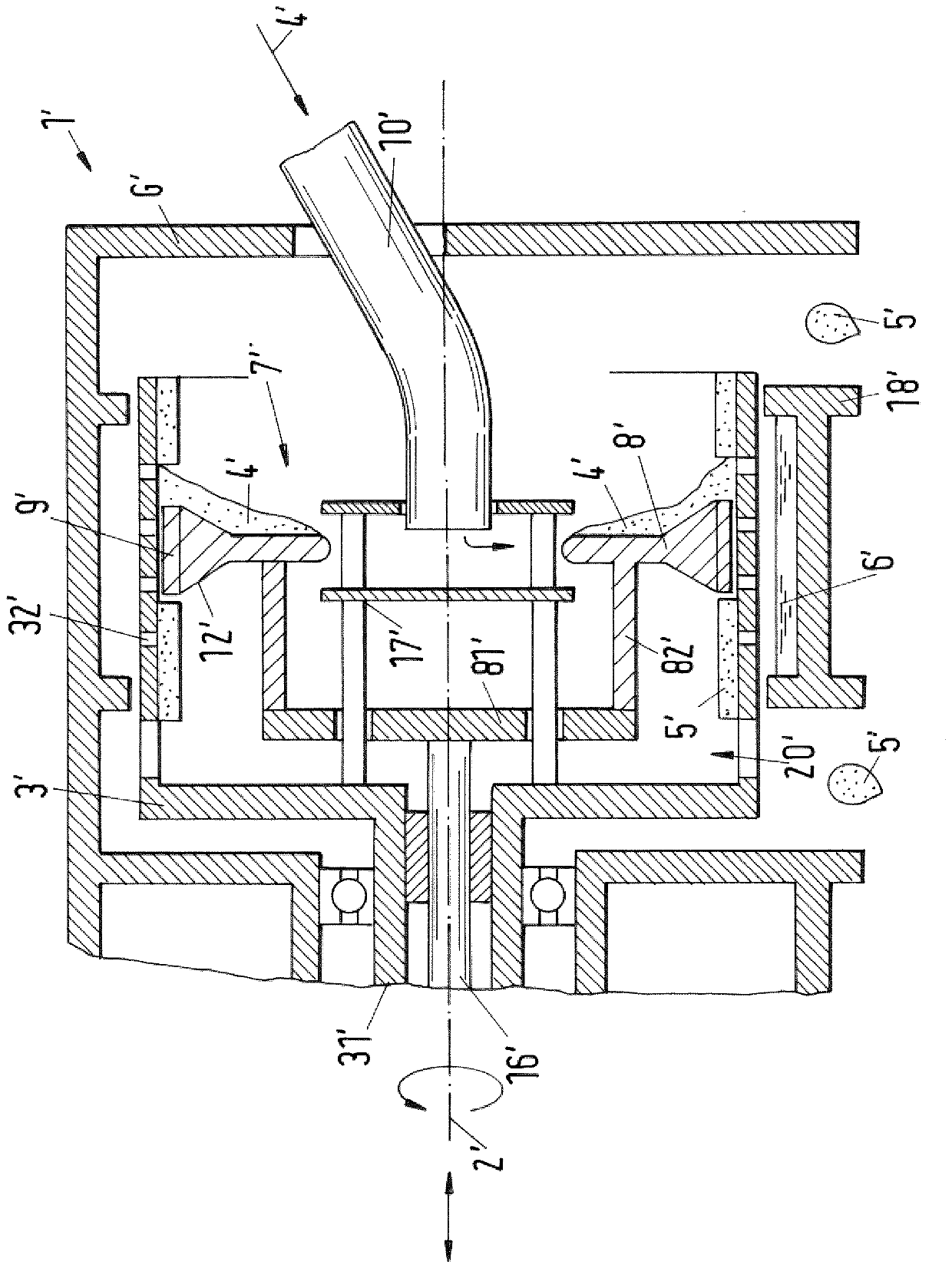 Centrifuge and method of loading a centrifuge