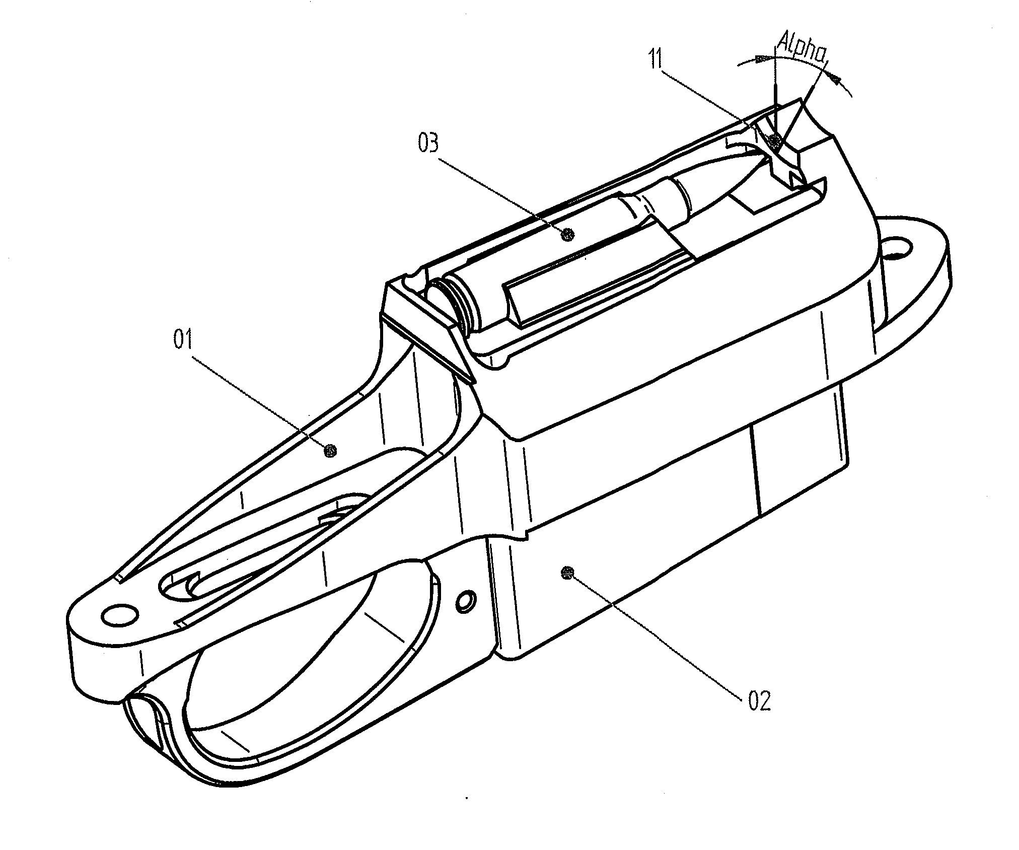 Trigger for firearms with removable magazine