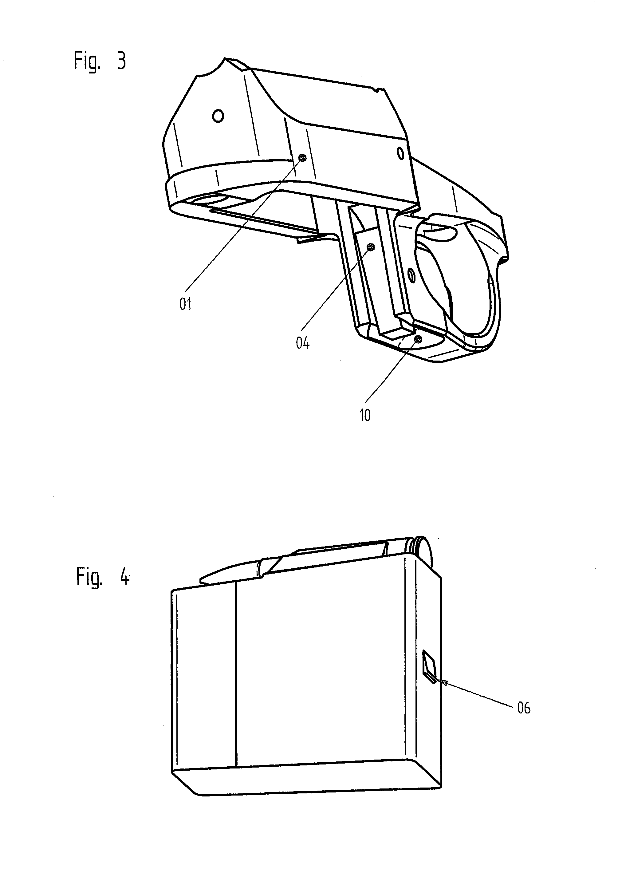 Trigger for firearms with removable magazine