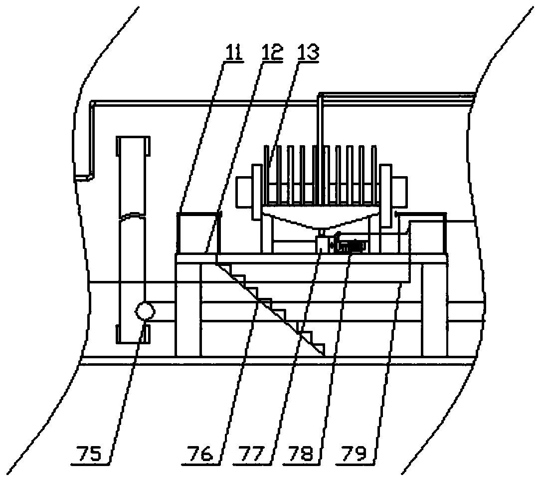 Environmentally friendly treatment system for industrial tail water