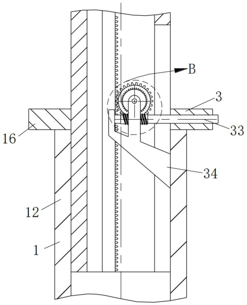 Drilling device for rock property components of roadway roof