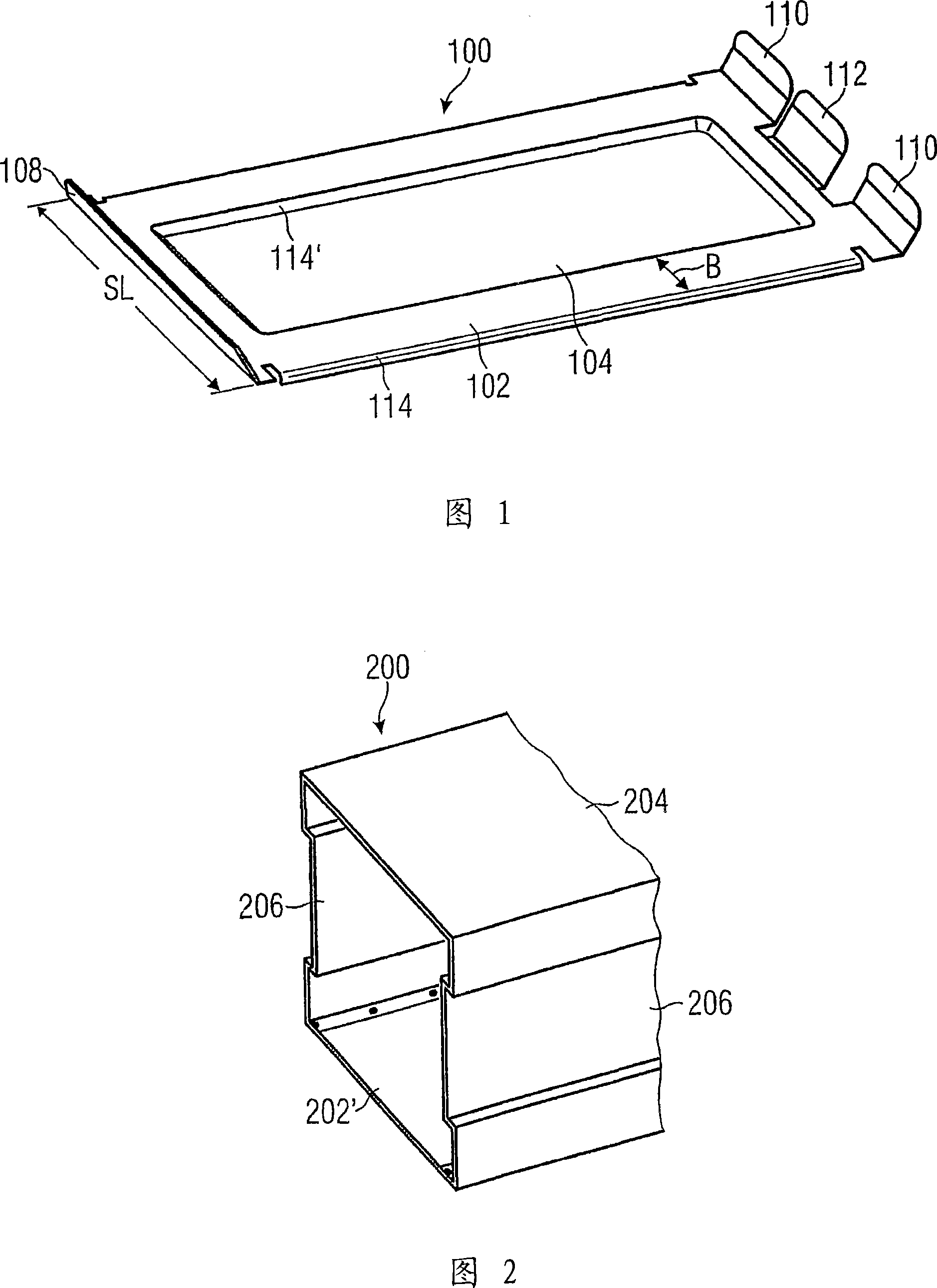 Noise-insulating cladding for a panelled housing