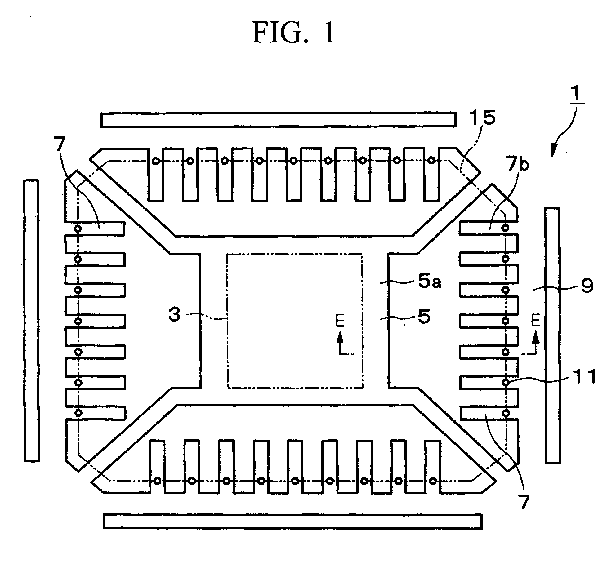 Semiconductor package and lead frame therefor
