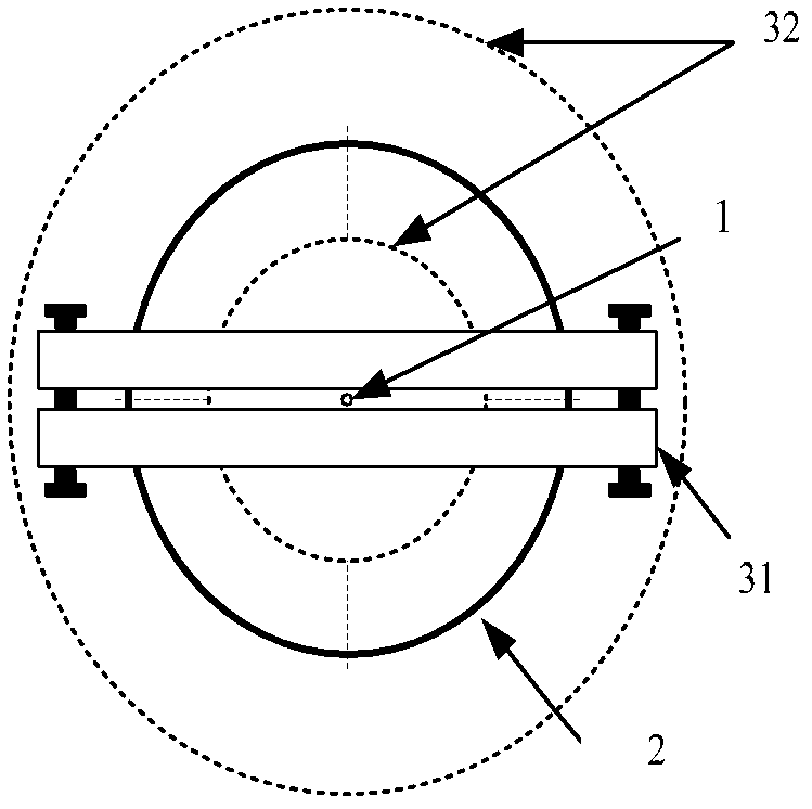 Tension constant resistor capable of calculating difference of alternating current and direct current