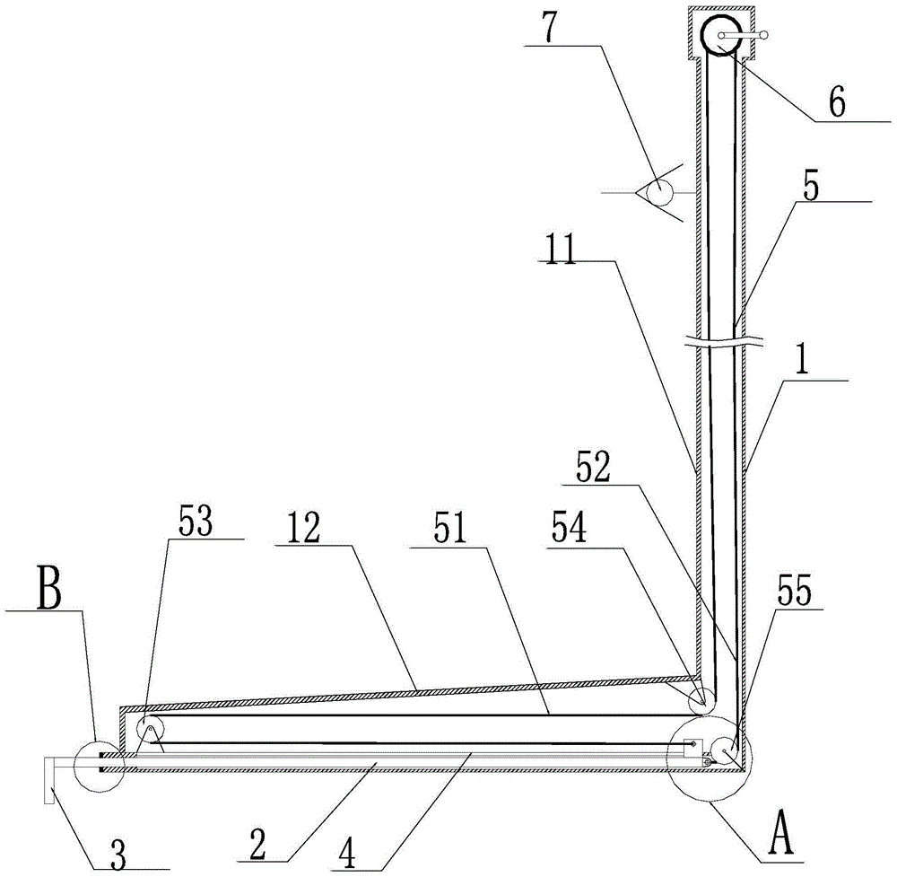 Slag removal device and method for lower inserted magnesium electrolytic cell