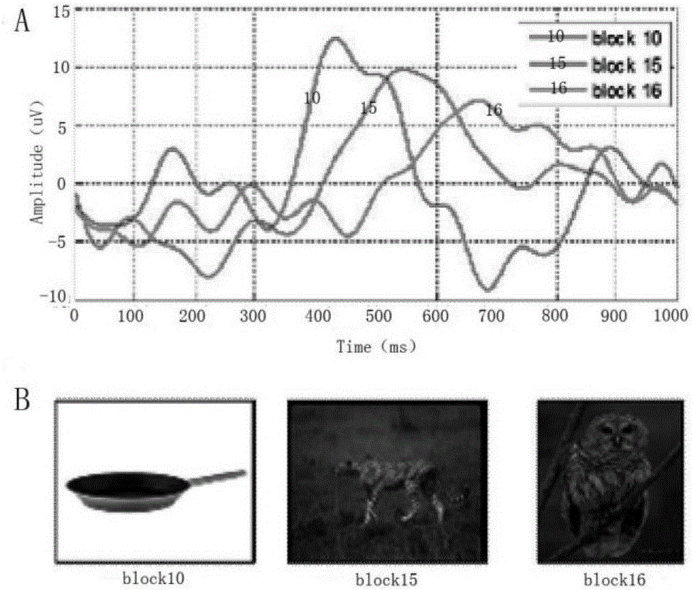Single-trial electroencephalogram P300 component detection method based on folding HDCA algorithm