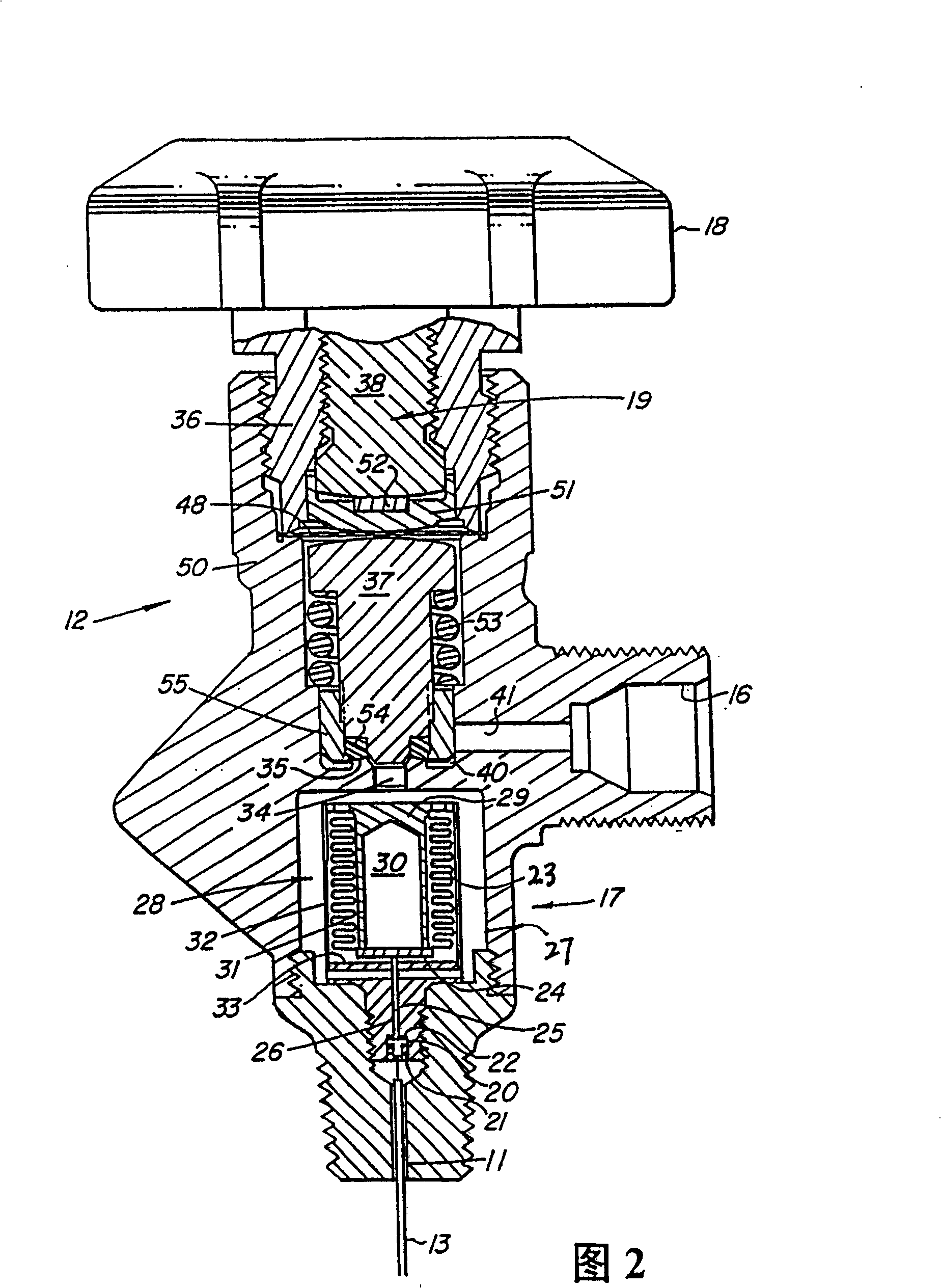 Failure protection discharge valve for pressure vessel