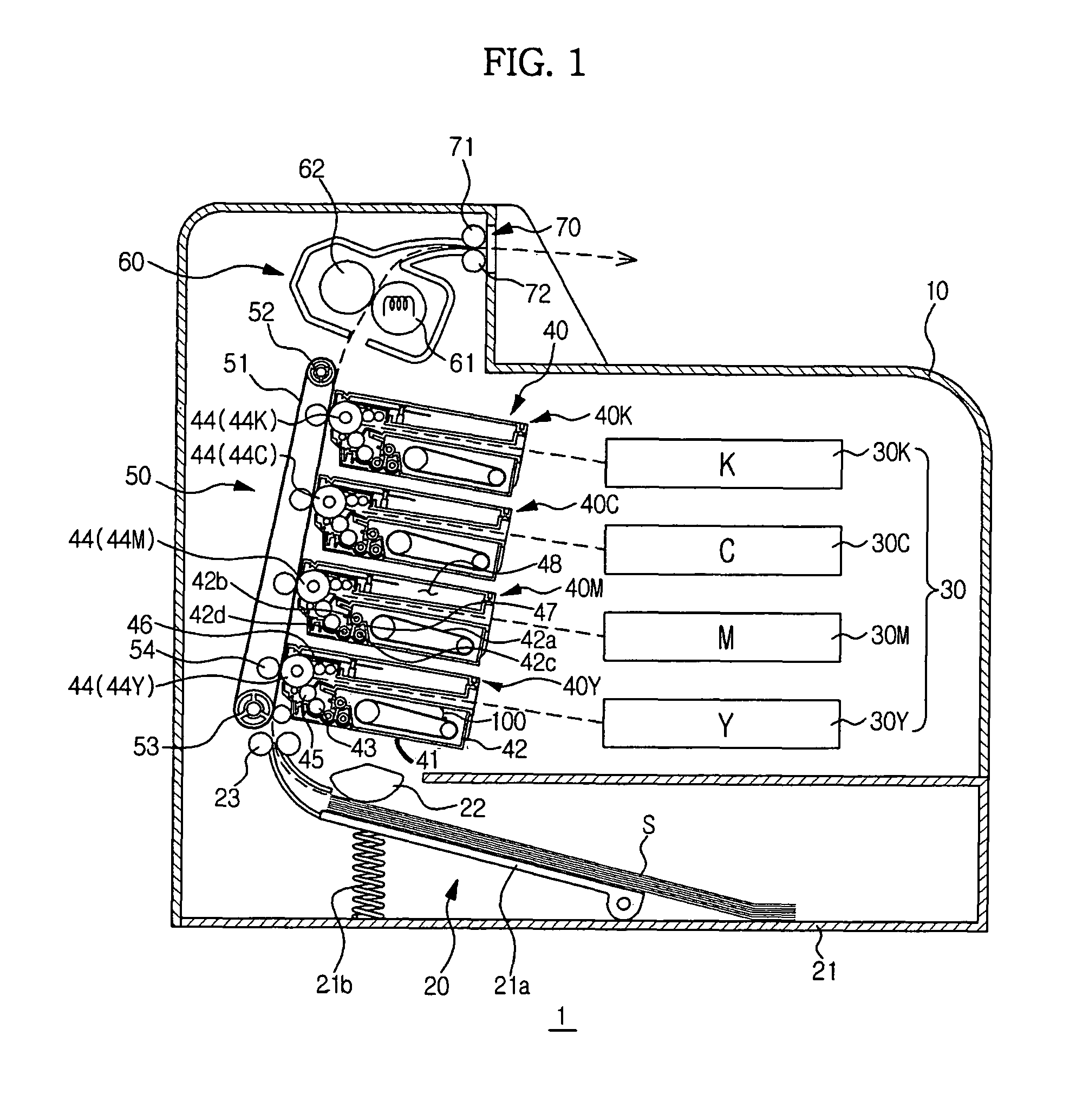 Driving device usable with image forming apparatus and image forming apparatus having the same