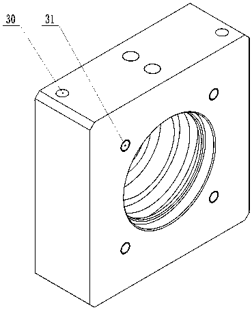 Cartridge vane pump and its integrated block