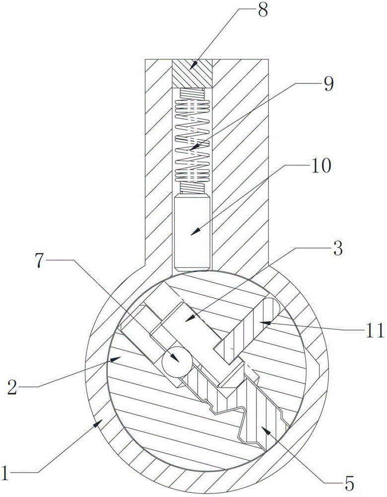 A precision anti-theft safety lock cylinder