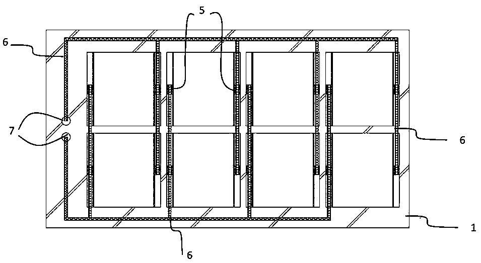 Perovskite solar cell module and packaging method thereof
