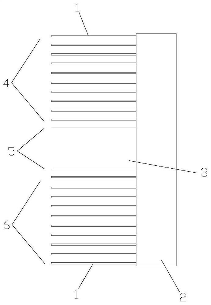 Board card connection architecture and communication equipment with same