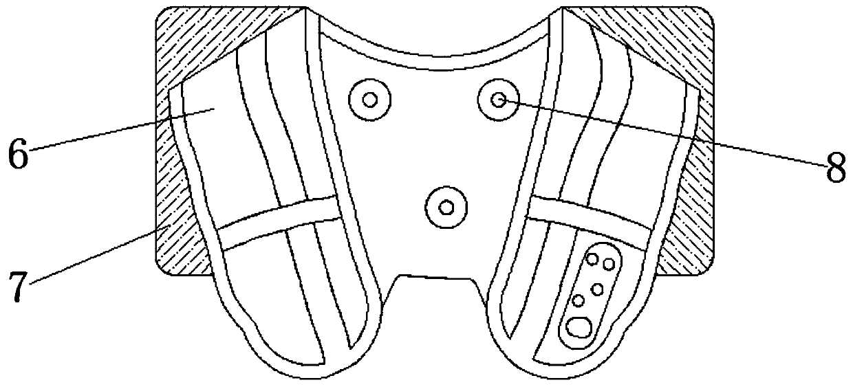 Arm support device used for radial artery puncturing