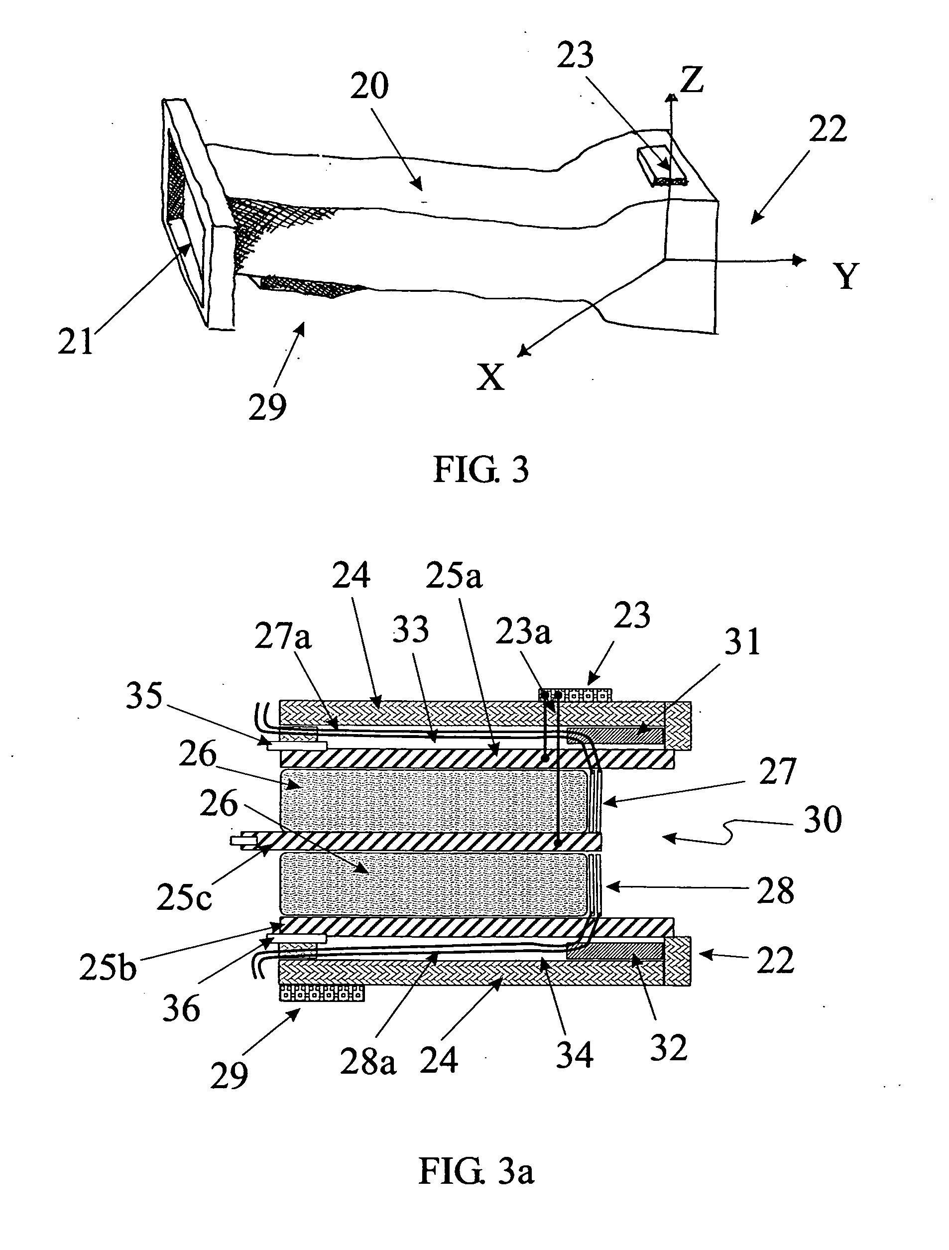 Method and apparatus for examining a substance, particularly tissue, to characterize its type