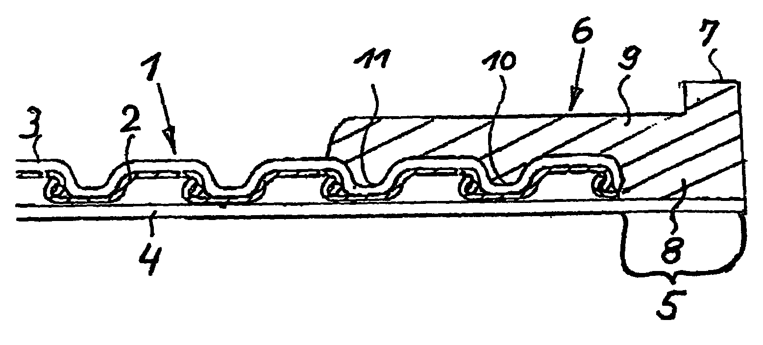 Flexible conduit, particularly for sanitary purposes