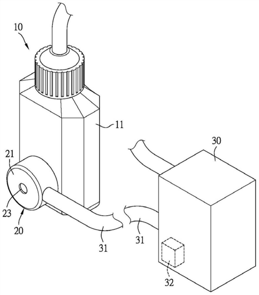 Ozone and water mixing device
